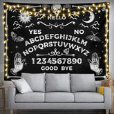 Lofaris Hello Ouija Divination Alphabet Number Tapestry
